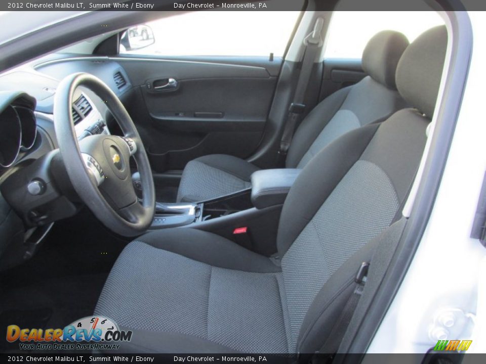 2012 Chevrolet Malibu LT Summit White / Ebony Photo #11