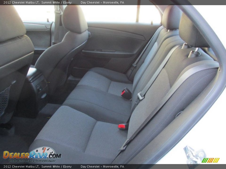 2012 Chevrolet Malibu LT Summit White / Ebony Photo #12