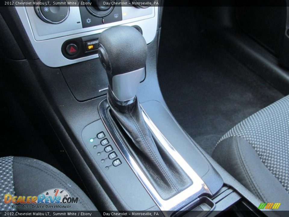 2012 Chevrolet Malibu LT Summit White / Ebony Photo #15