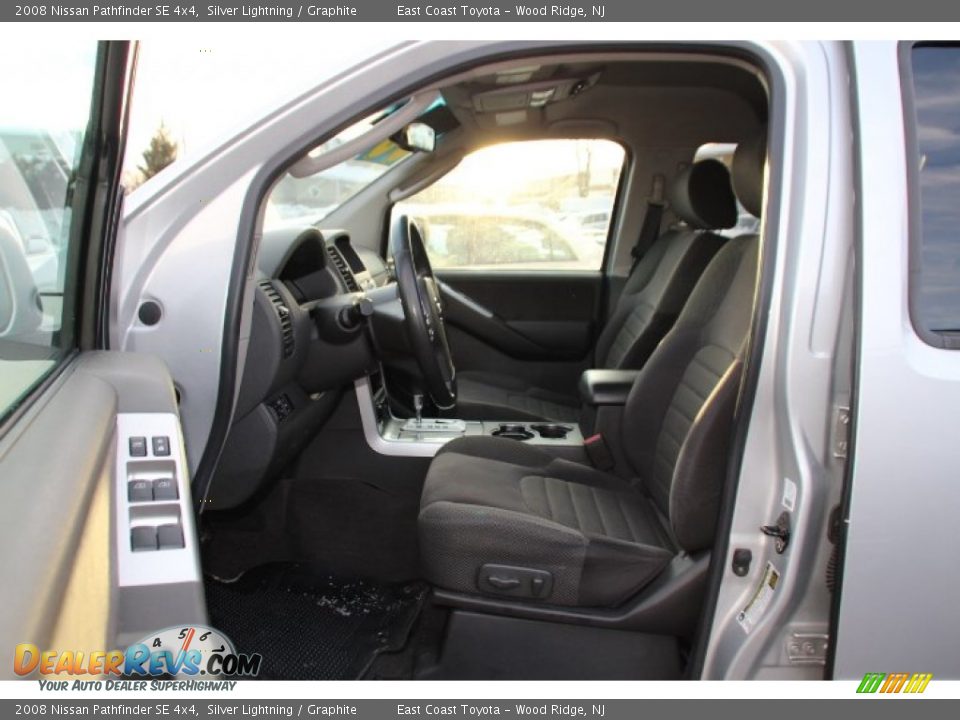 2008 Nissan Pathfinder SE 4x4 Silver Lightning / Graphite Photo #7