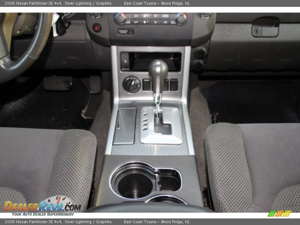 2008 Nissan Pathfinder SE 4x4 Silver Lightning / Graphite Photo #12