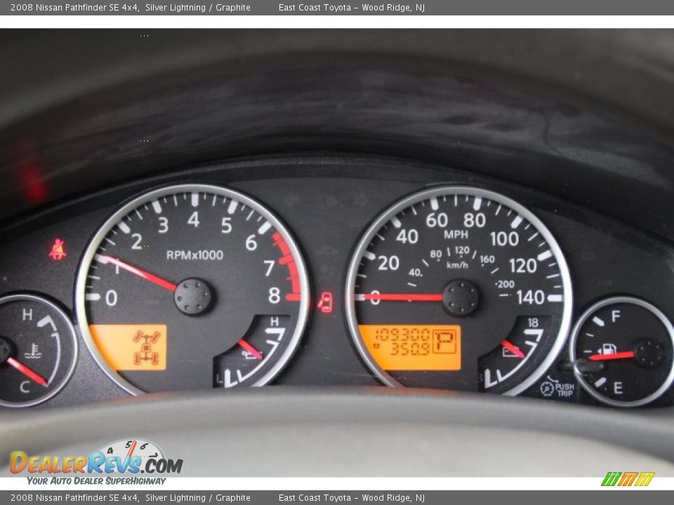 2008 Nissan Pathfinder SE 4x4 Silver Lightning / Graphite Photo #14