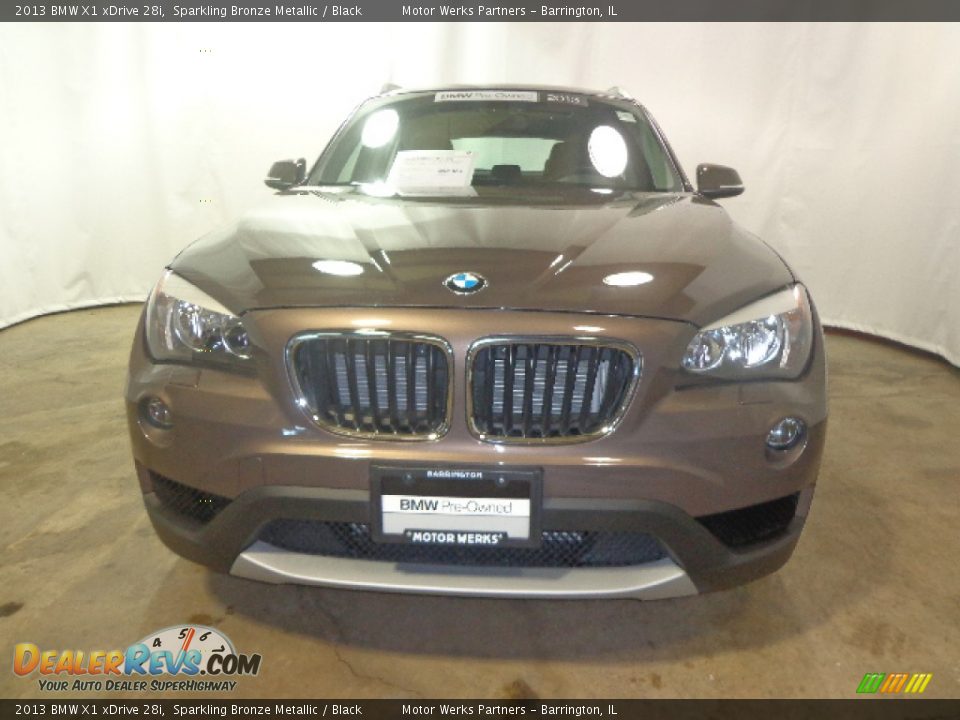 2013 BMW X1 xDrive 28i Sparkling Bronze Metallic / Black Photo #2