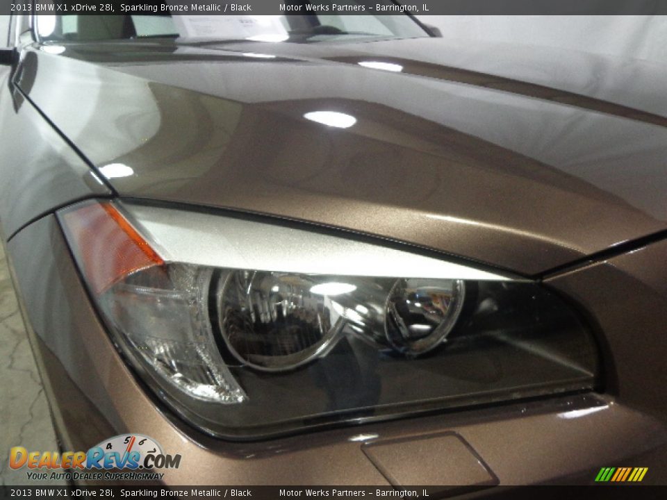 2013 BMW X1 xDrive 28i Sparkling Bronze Metallic / Black Photo #4