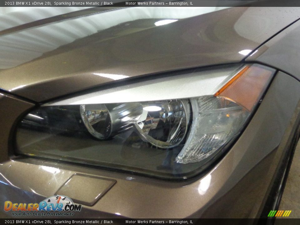 2013 BMW X1 xDrive 28i Sparkling Bronze Metallic / Black Photo #5