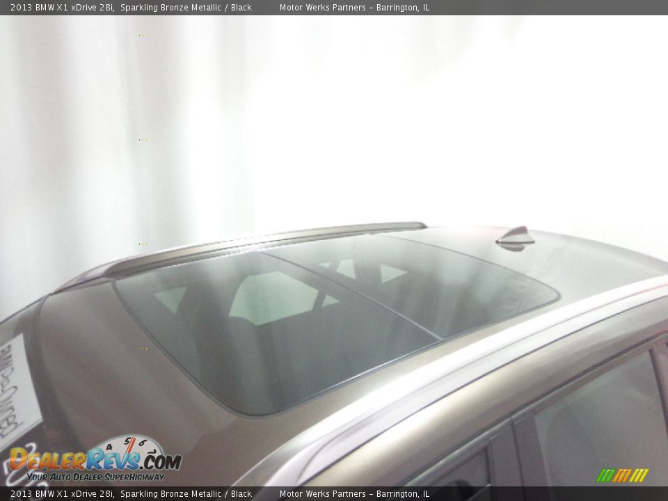 2013 BMW X1 xDrive 28i Sparkling Bronze Metallic / Black Photo #7