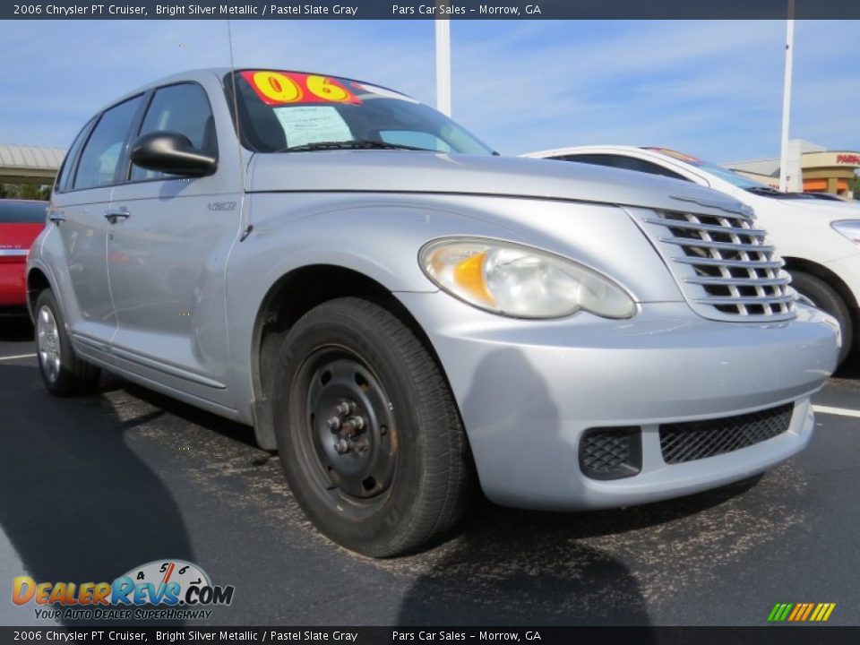 2006 Chrysler PT Cruiser Bright Silver Metallic / Pastel Slate Gray Photo #4