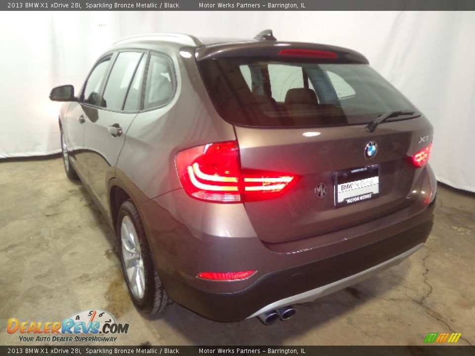 2013 BMW X1 xDrive 28i Sparkling Bronze Metallic / Black Photo #9