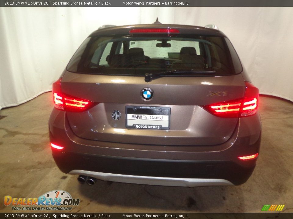 2013 BMW X1 xDrive 28i Sparkling Bronze Metallic / Black Photo #10