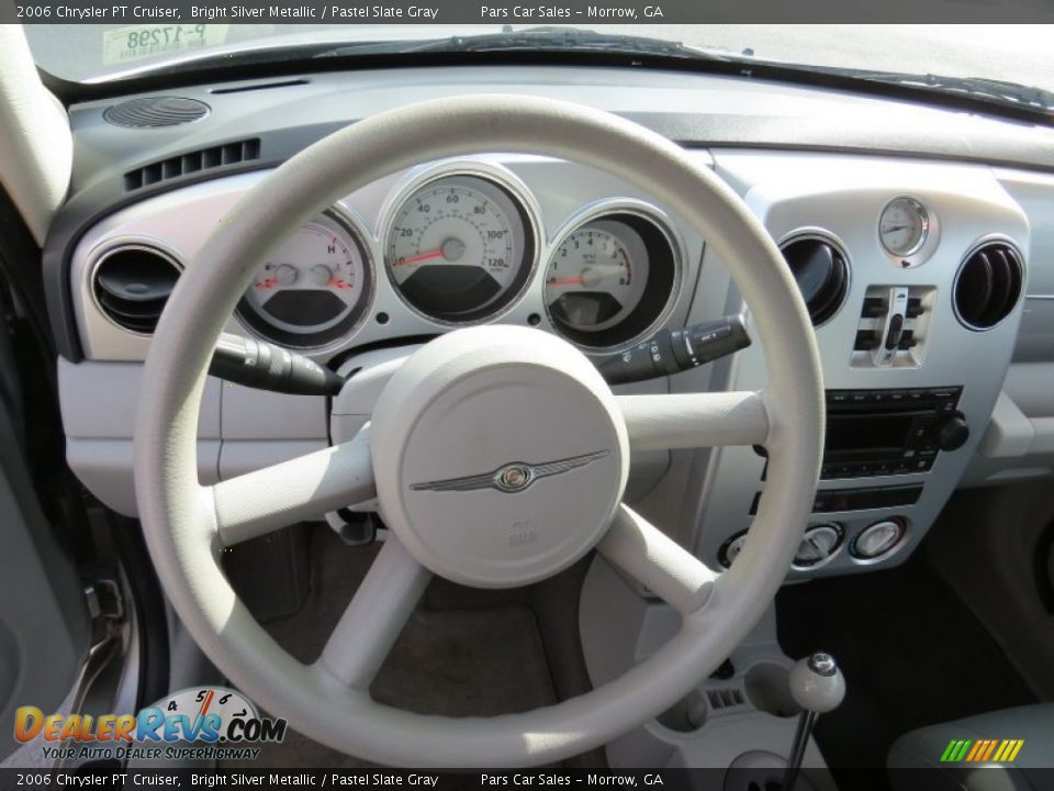 2006 Chrysler PT Cruiser Bright Silver Metallic / Pastel Slate Gray Photo #7