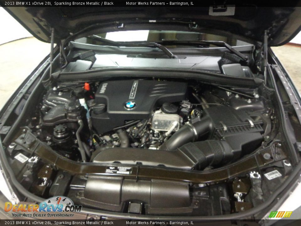 2013 BMW X1 xDrive 28i Sparkling Bronze Metallic / Black Photo #16