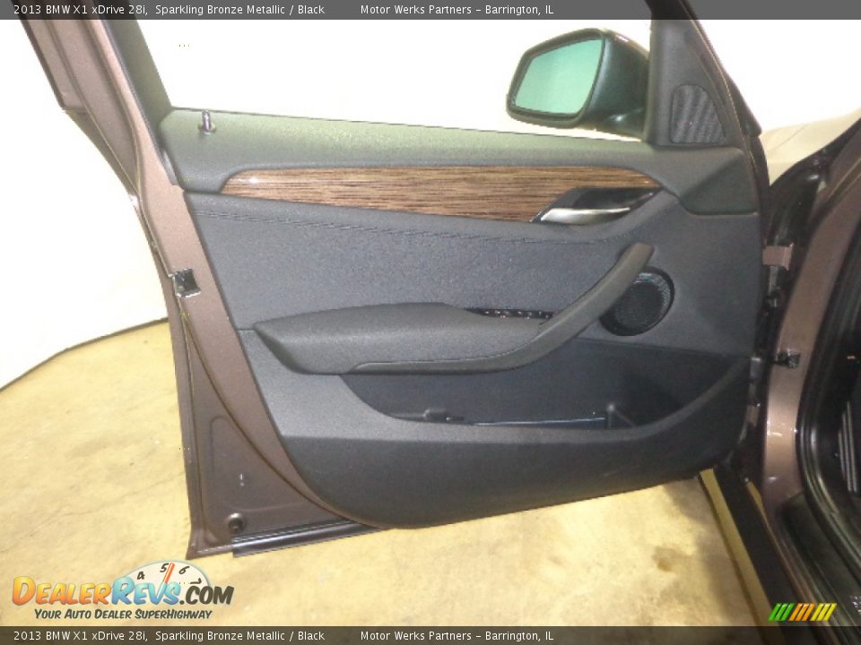 2013 BMW X1 xDrive 28i Sparkling Bronze Metallic / Black Photo #19