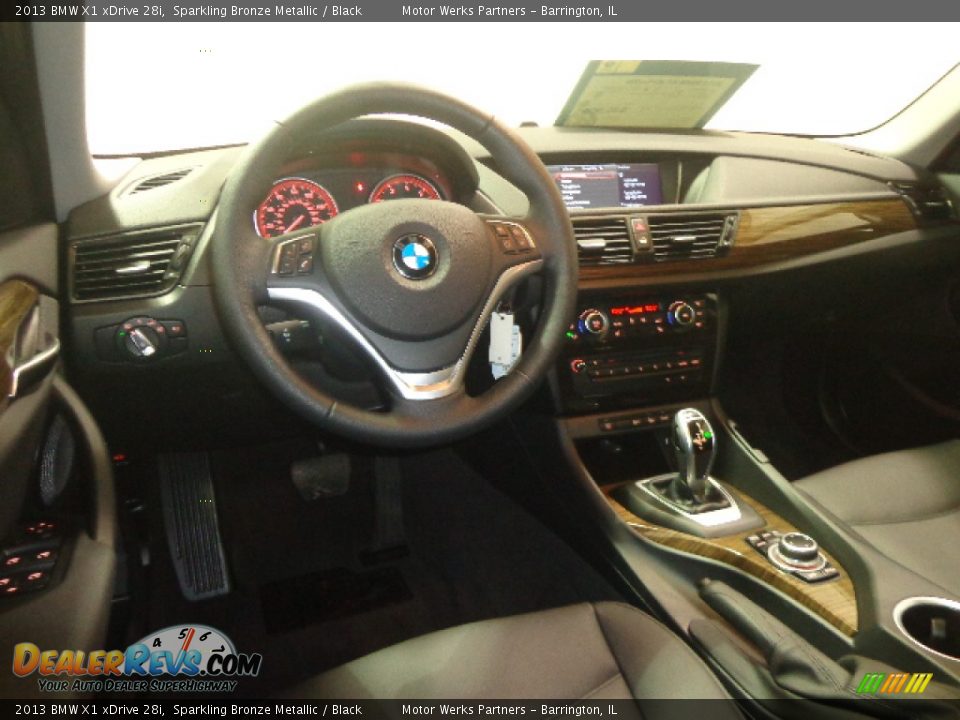 2013 BMW X1 xDrive 28i Sparkling Bronze Metallic / Black Photo #21