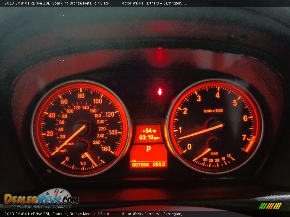 2013 BMW X1 xDrive 28i Gauges Photo #22