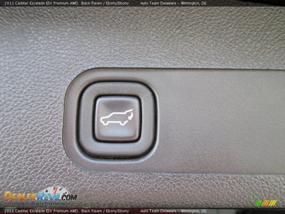 2011 Cadillac Escalade ESV Premium AWD Black Raven / Ebony/Ebony Photo #28