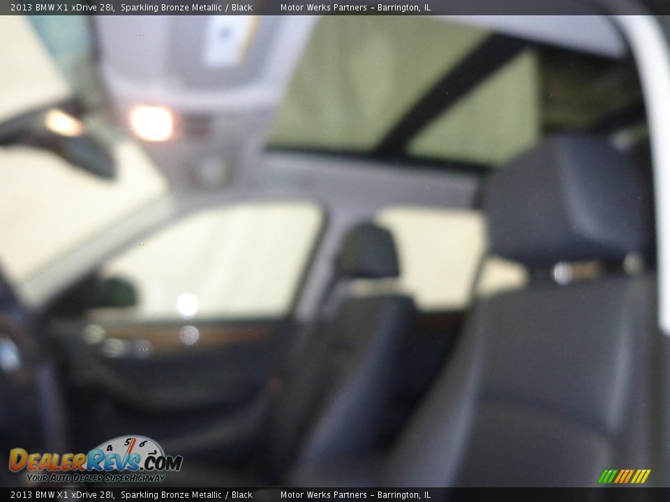 2013 BMW X1 xDrive 28i Sparkling Bronze Metallic / Black Photo #26