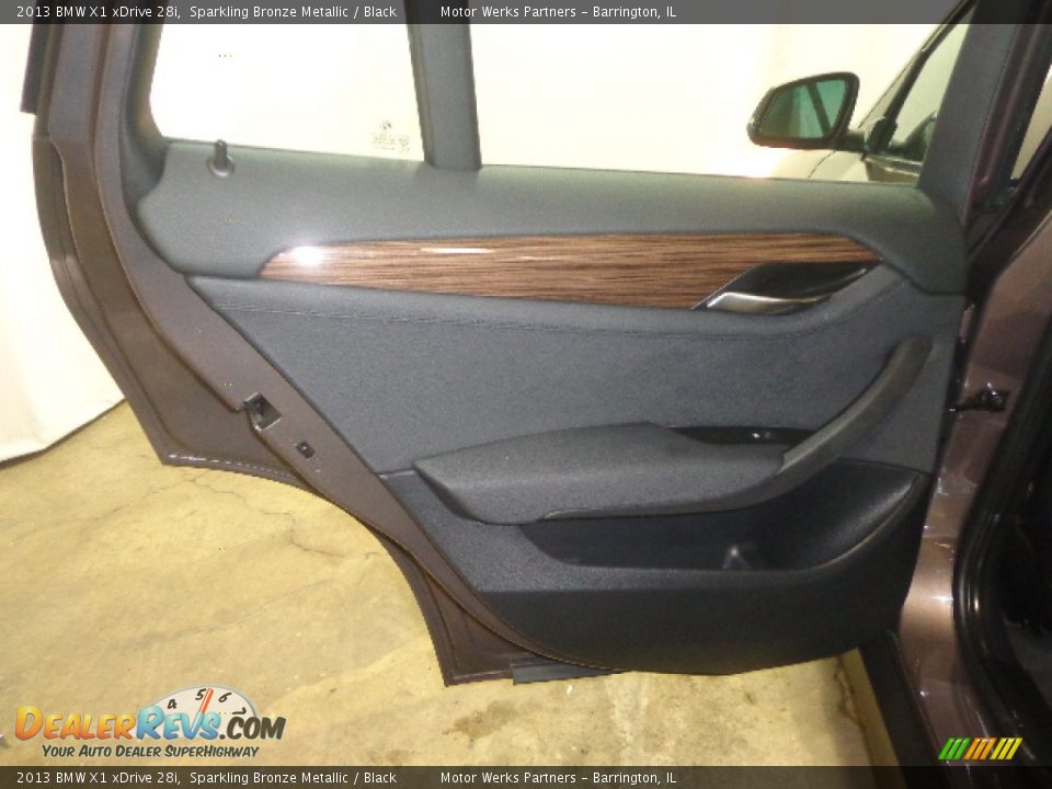 2013 BMW X1 xDrive 28i Sparkling Bronze Metallic / Black Photo #28
