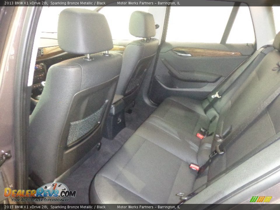 2013 BMW X1 xDrive 28i Sparkling Bronze Metallic / Black Photo #29