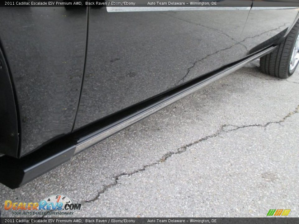 2011 Cadillac Escalade ESV Premium AWD Black Raven / Ebony/Ebony Photo #34