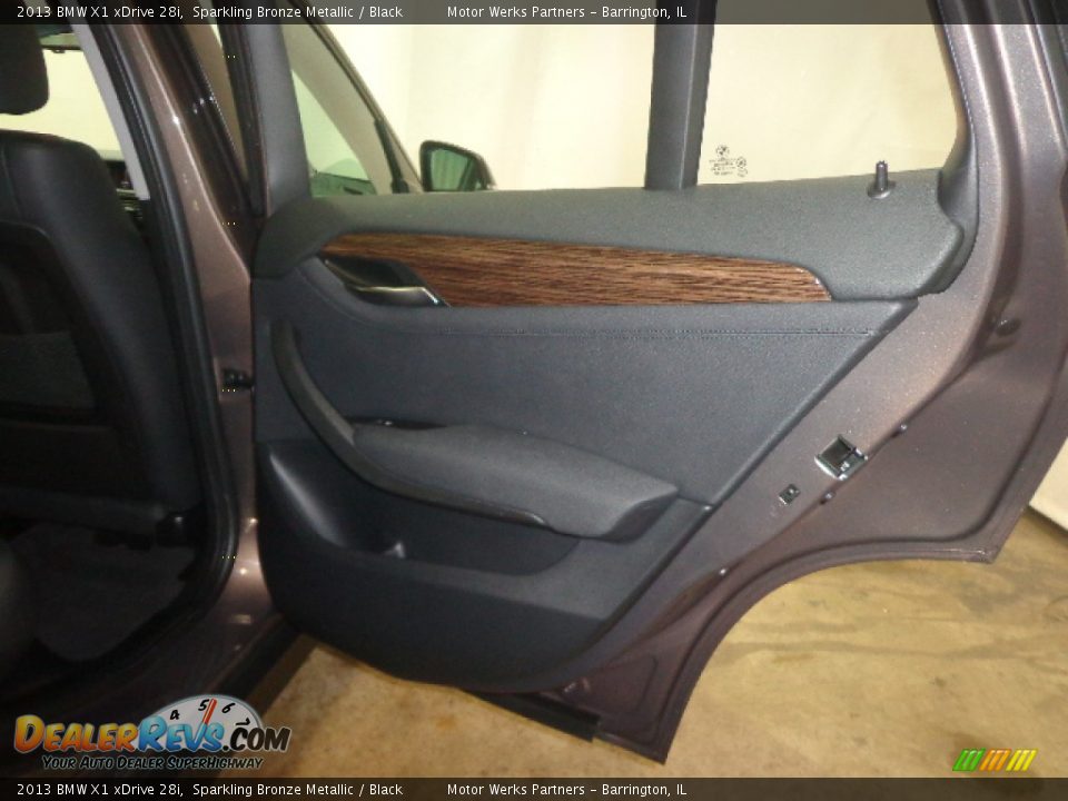 2013 BMW X1 xDrive 28i Sparkling Bronze Metallic / Black Photo #31