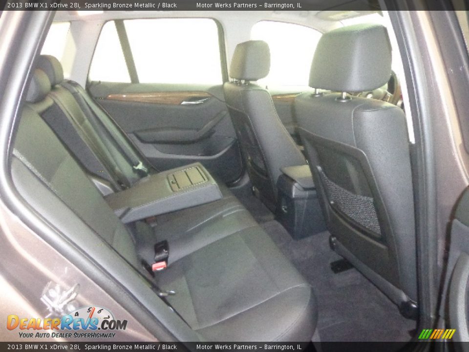 2013 BMW X1 xDrive 28i Sparkling Bronze Metallic / Black Photo #32