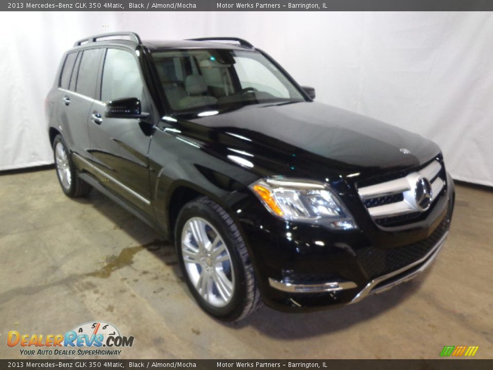 2013 Mercedes-Benz GLK 350 4Matic Black / Almond/Mocha Photo #1