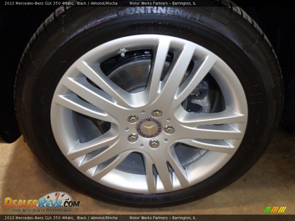 2013 Mercedes-Benz GLK 350 4Matic Black / Almond/Mocha Photo #4