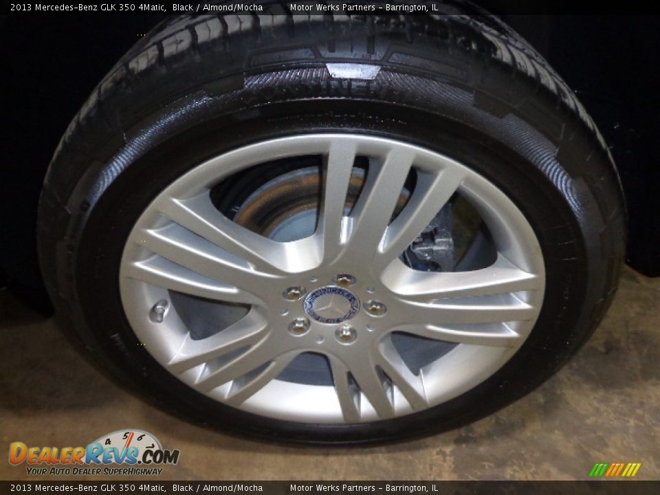 2013 Mercedes-Benz GLK 350 4Matic Black / Almond/Mocha Photo #5