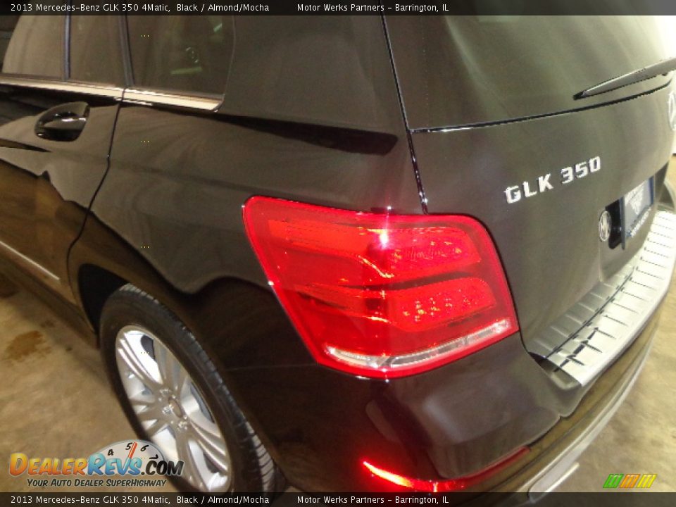 2013 Mercedes-Benz GLK 350 4Matic Black / Almond/Mocha Photo #6
