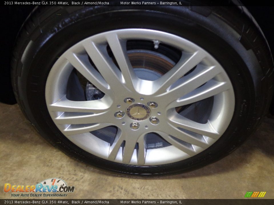 2013 Mercedes-Benz GLK 350 4Matic Black / Almond/Mocha Photo #8