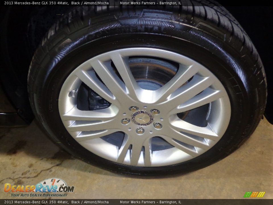 2013 Mercedes-Benz GLK 350 4Matic Black / Almond/Mocha Photo #9