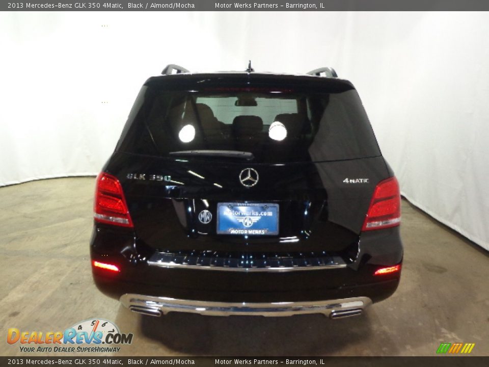 2013 Mercedes-Benz GLK 350 4Matic Black / Almond/Mocha Photo #12