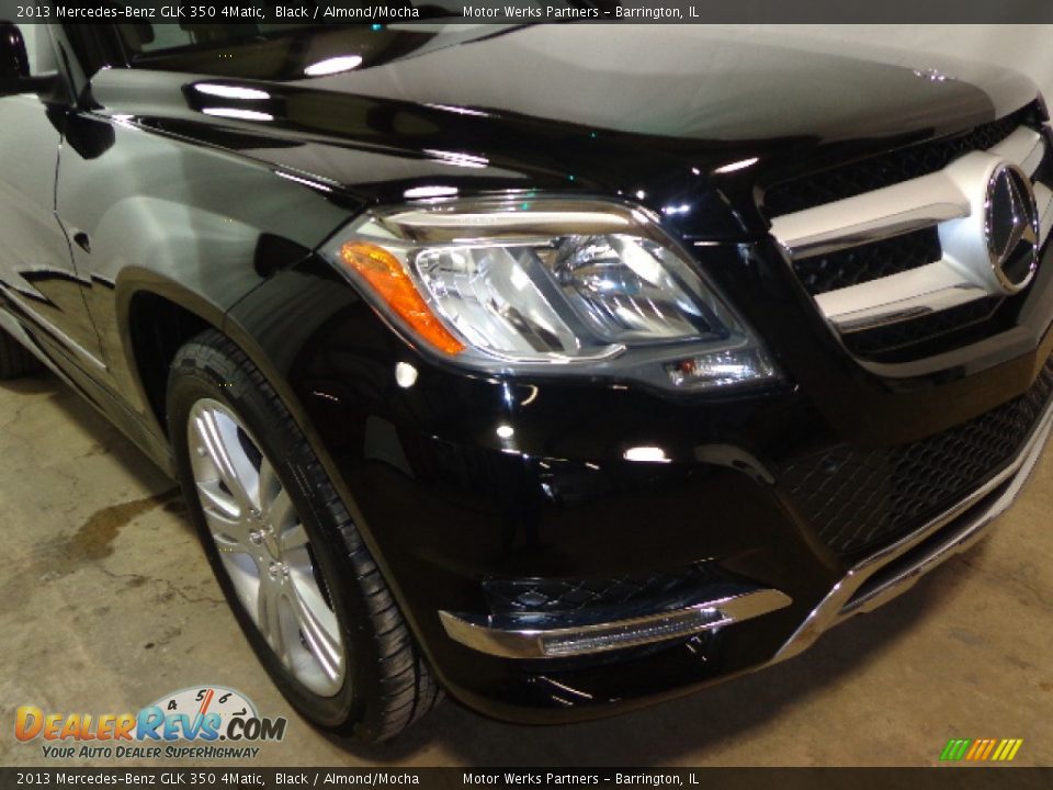 2013 Mercedes-Benz GLK 350 4Matic Black / Almond/Mocha Photo #17