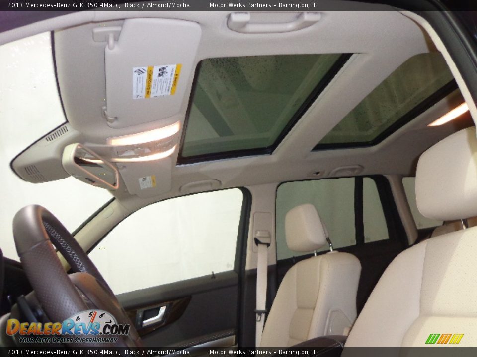 2013 Mercedes-Benz GLK 350 4Matic Black / Almond/Mocha Photo #26