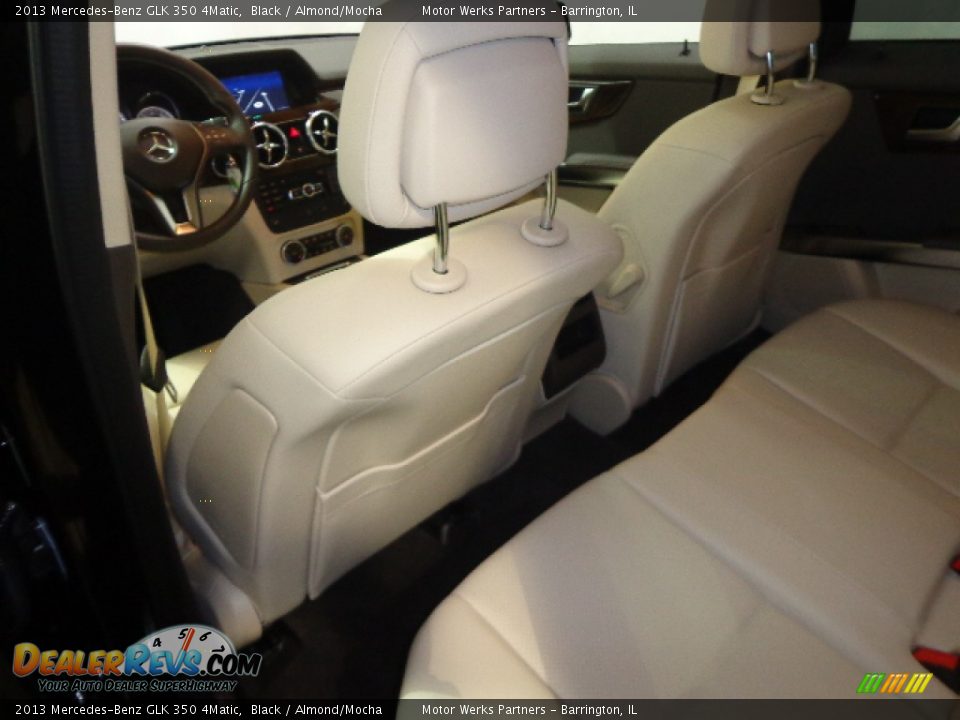 2013 Mercedes-Benz GLK 350 4Matic Black / Almond/Mocha Photo #28