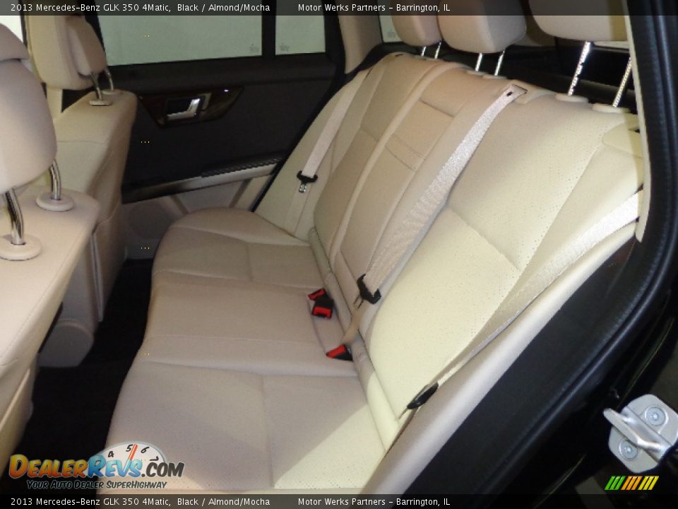 2013 Mercedes-Benz GLK 350 4Matic Black / Almond/Mocha Photo #29