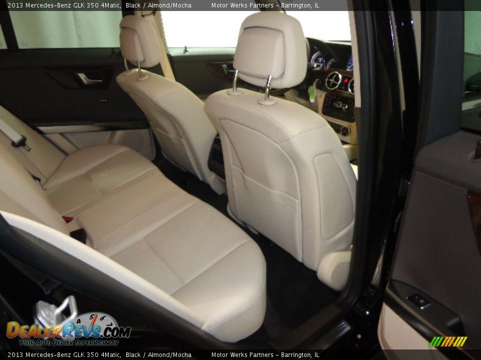2013 Mercedes-Benz GLK 350 4Matic Black / Almond/Mocha Photo #32