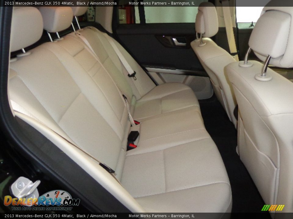 2013 Mercedes-Benz GLK 350 4Matic Black / Almond/Mocha Photo #33