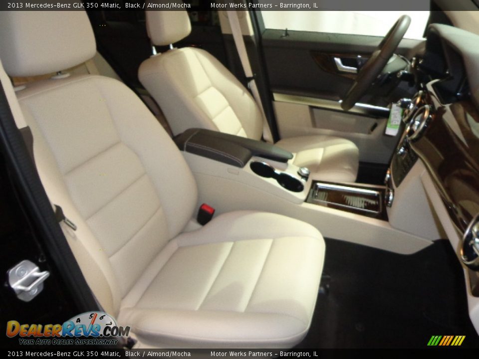 2013 Mercedes-Benz GLK 350 4Matic Black / Almond/Mocha Photo #36