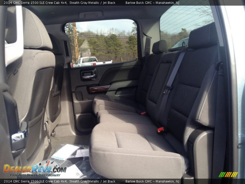 2014 GMC Sierra 1500 SLE Crew Cab 4x4 Stealth Gray Metallic / Jet Black Photo #6