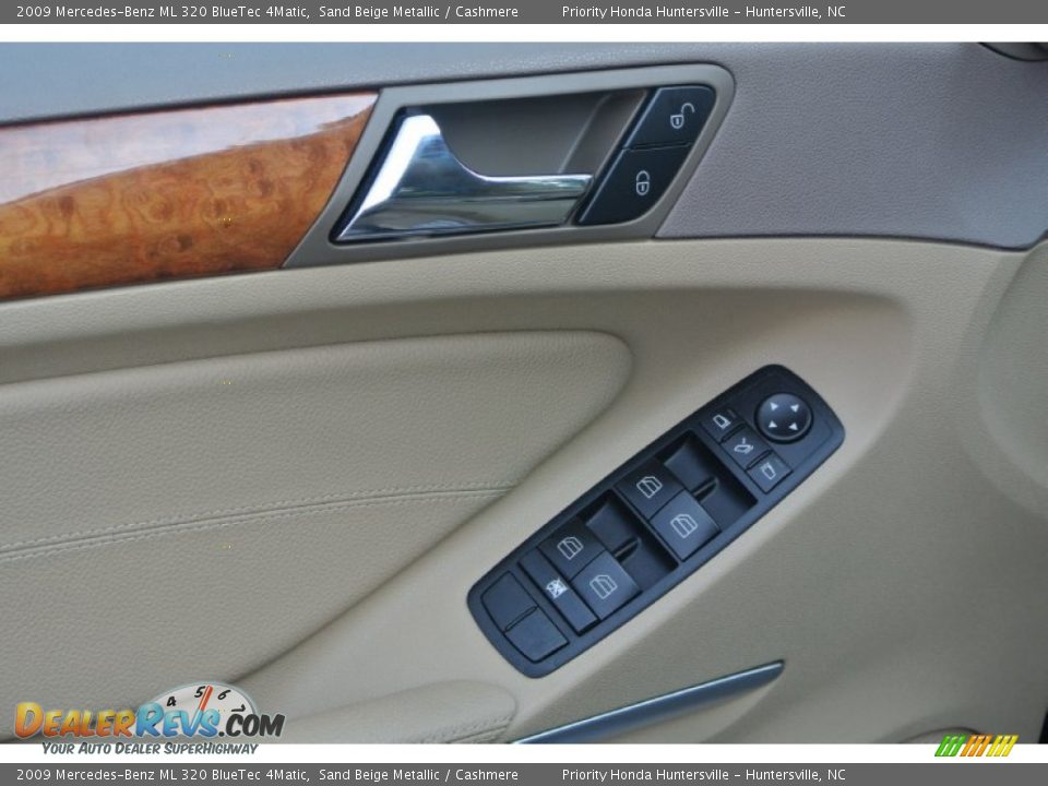 2009 Mercedes-Benz ML 320 BlueTec 4Matic Sand Beige Metallic / Cashmere Photo #9