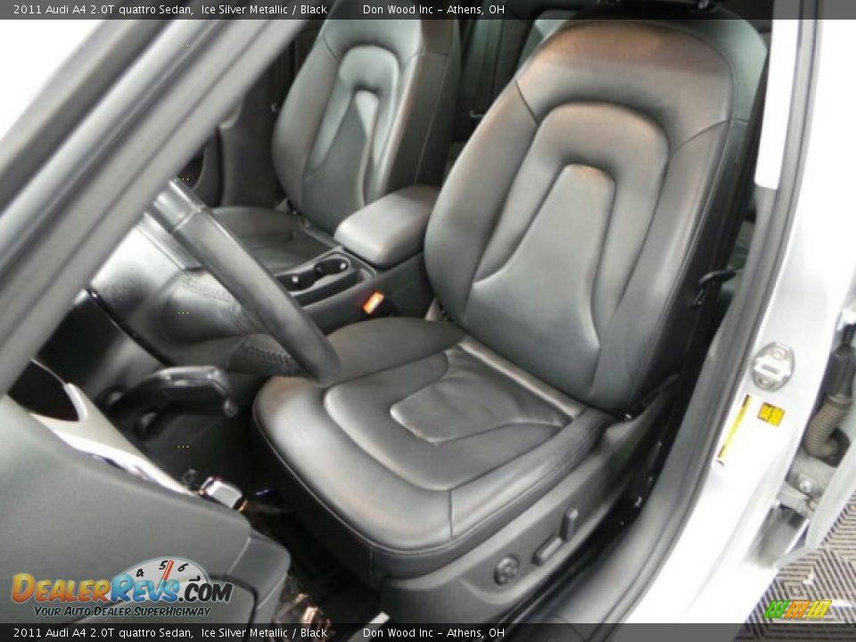 2011 Audi A4 2.0T quattro Sedan Ice Silver Metallic / Black Photo #5