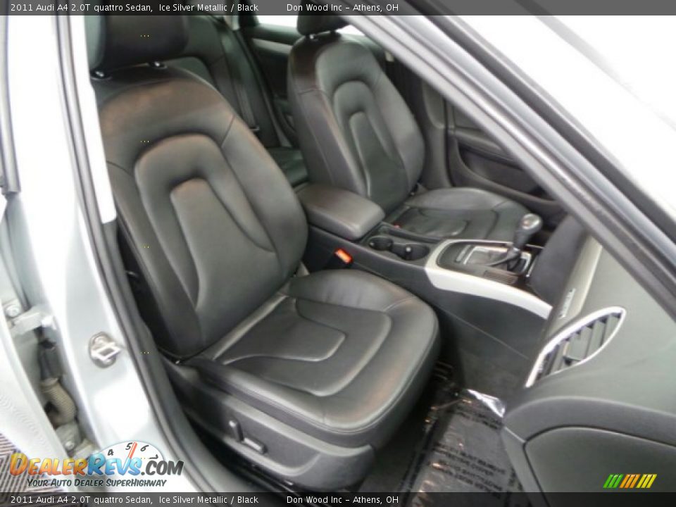 2011 Audi A4 2.0T quattro Sedan Ice Silver Metallic / Black Photo #8