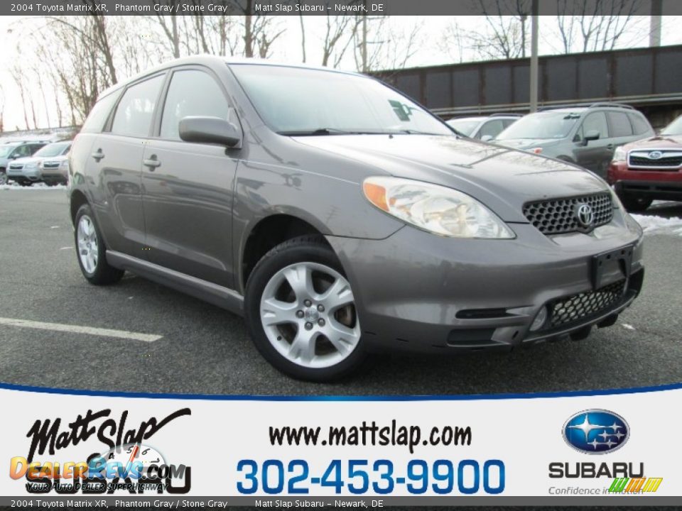 2004 Toyota Matrix XR Phantom Gray / Stone Gray Photo #1