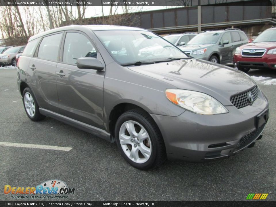2004 Toyota Matrix XR Phantom Gray / Stone Gray Photo #4