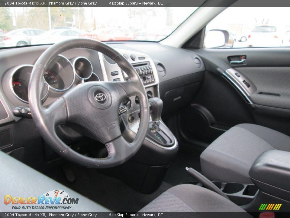 Stone Gray Interior - 2004 Toyota Matrix XR Photo #10