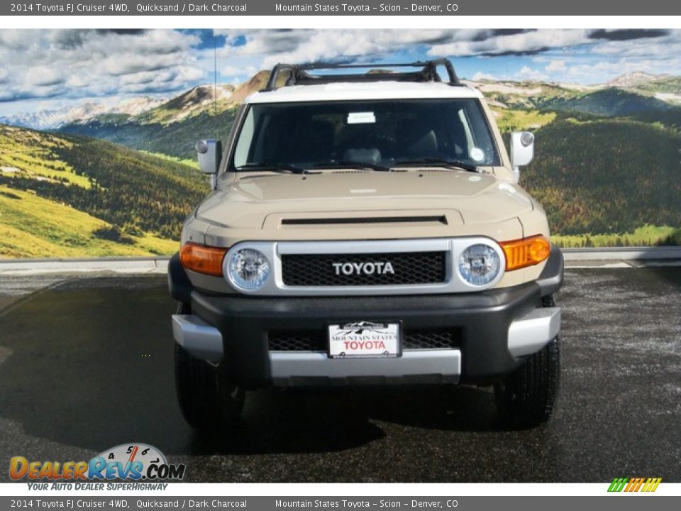 2014 Toyota FJ Cruiser 4WD Quicksand / Dark Charcoal Photo #2