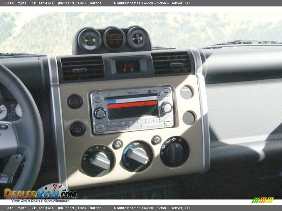 2014 Toyota FJ Cruiser 4WD Quicksand / Dark Charcoal Photo #6