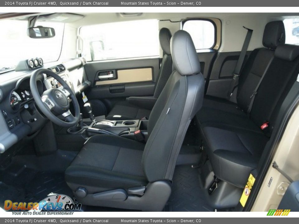 2014 Toyota FJ Cruiser 4WD Quicksand / Dark Charcoal Photo #8