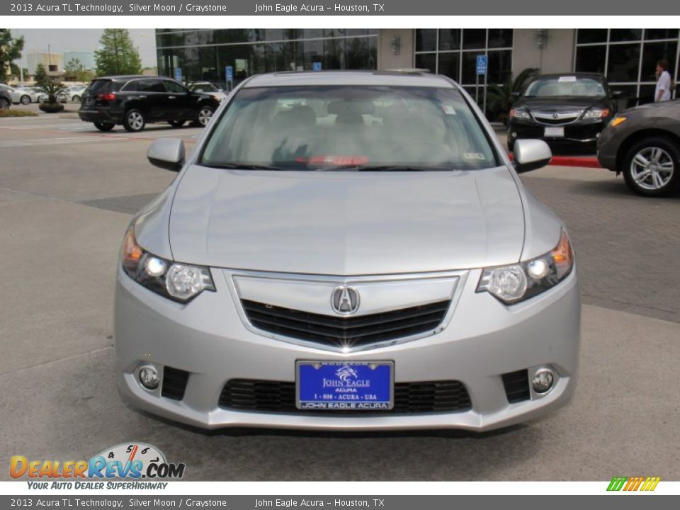 2013 Acura TL Technology Silver Moon / Graystone Photo #2
